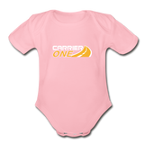 Short Sleeve Onesie - light pink