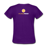 Ladies T-Shirt - C1 - purple