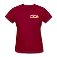 Ladies T-Shirt - C1 - dark red