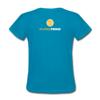 Ladies T-Shirt - C1 - turquoise