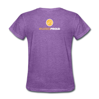 Ladies T-Shirt - C1 - purple heather