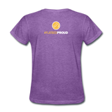 Ladies T-Shirt - C1 - purple heather