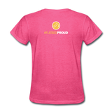 Ladies T-Shirt - C1 - heather pink